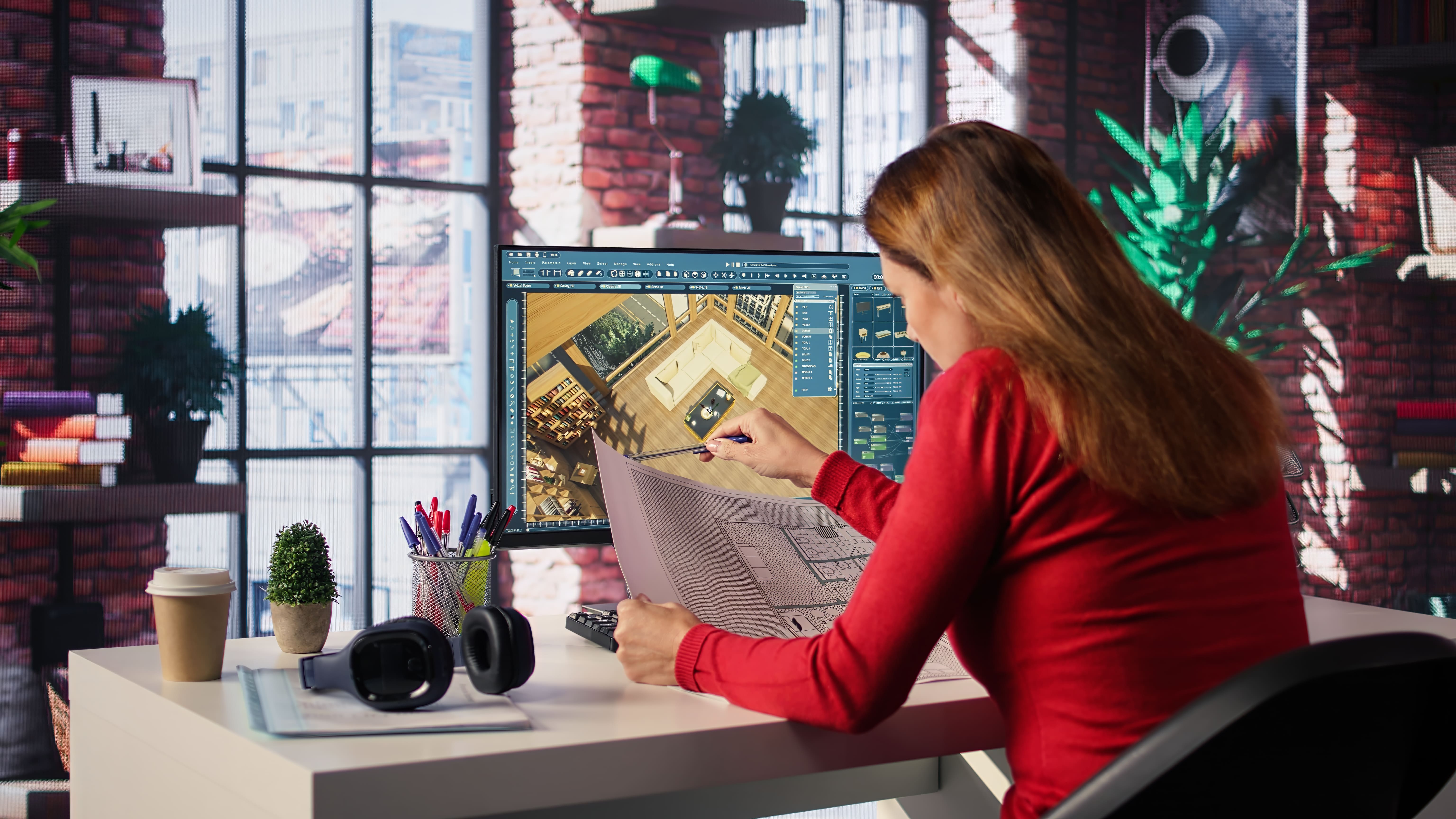 Students collaborating on an architectural model, showcasing teamwork and creativity