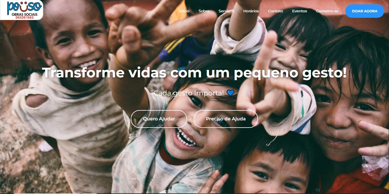 Projeto Pouso Obras Sociais